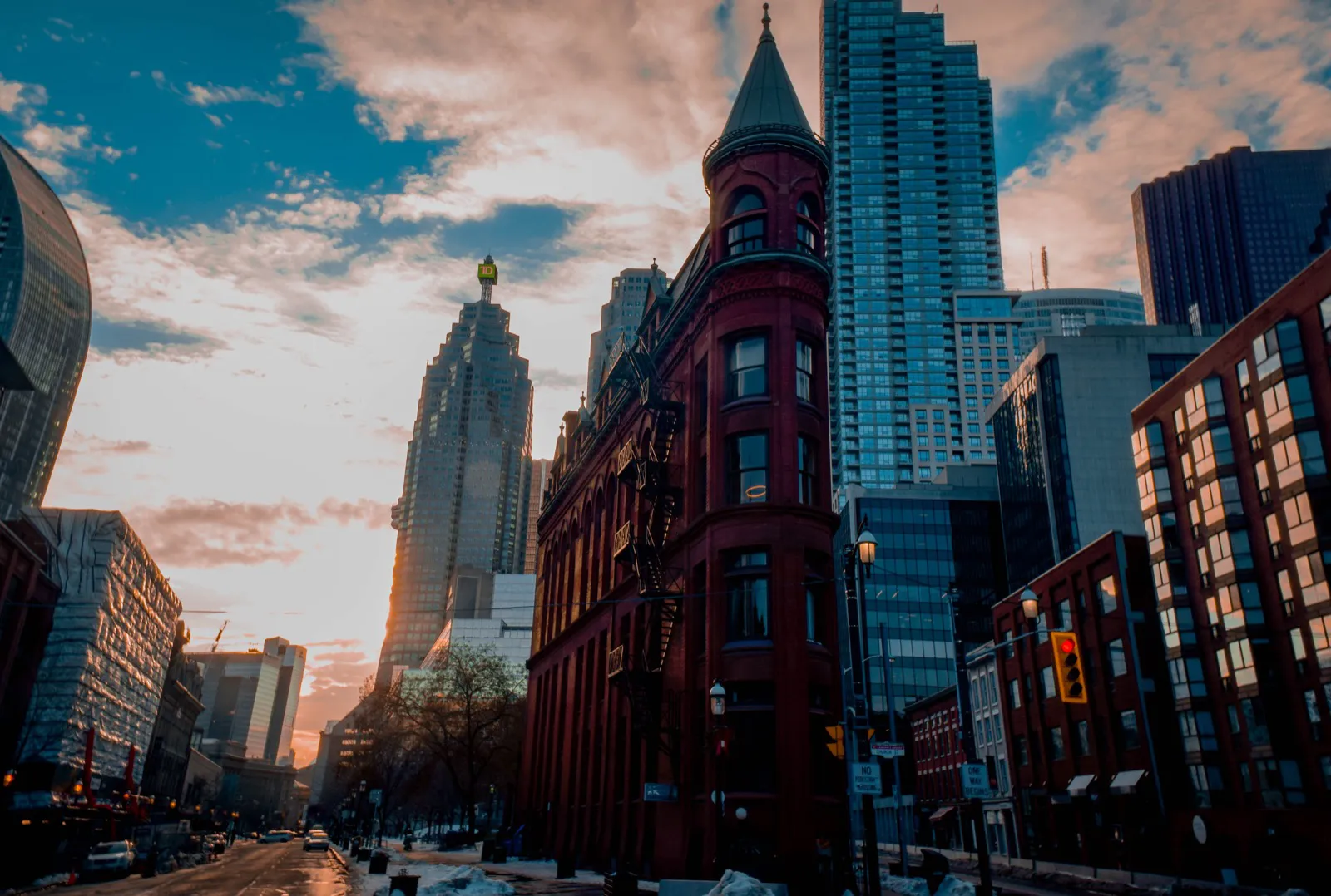 A generic depiction of the city