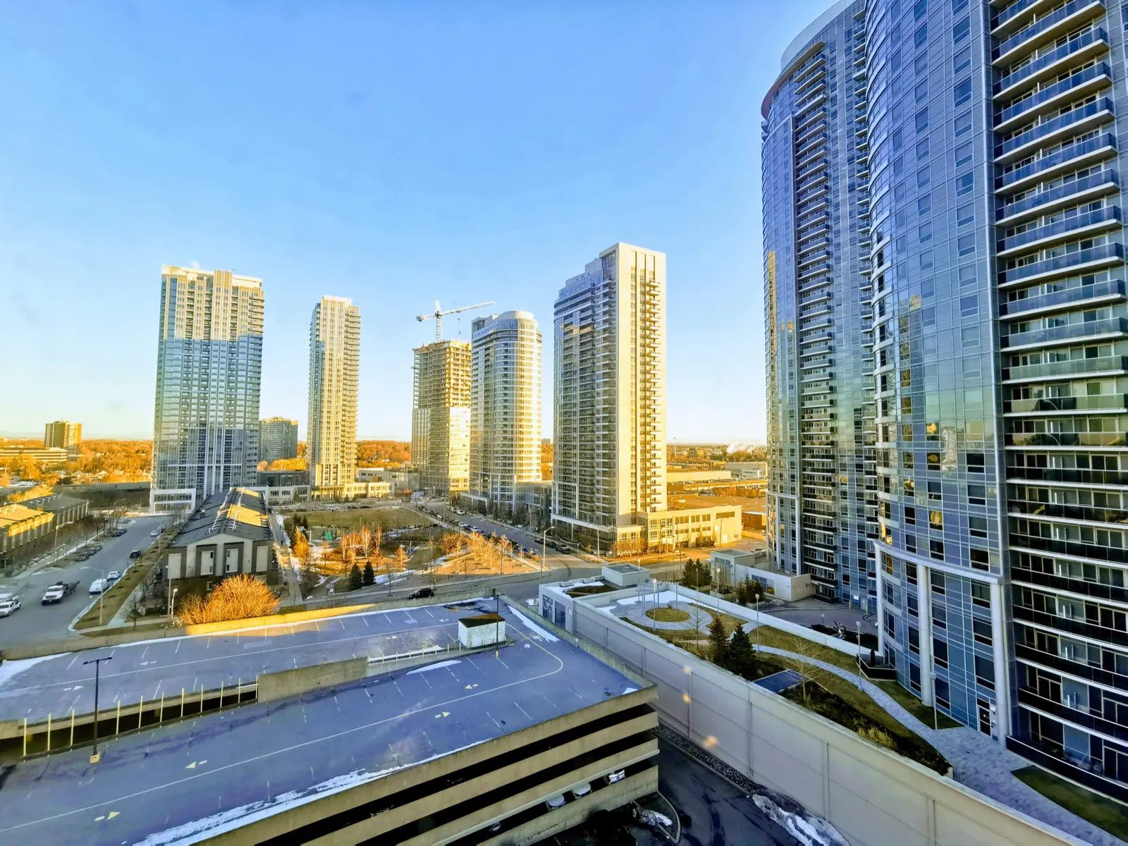 A generic depiction of the city