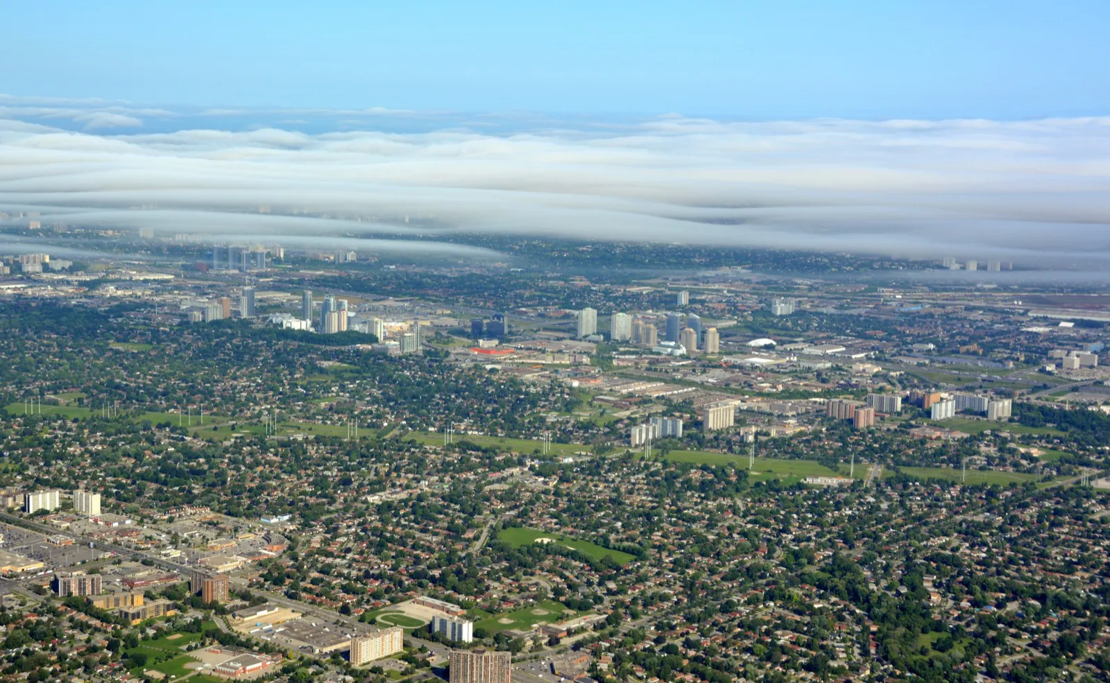 A generic depiction of the city